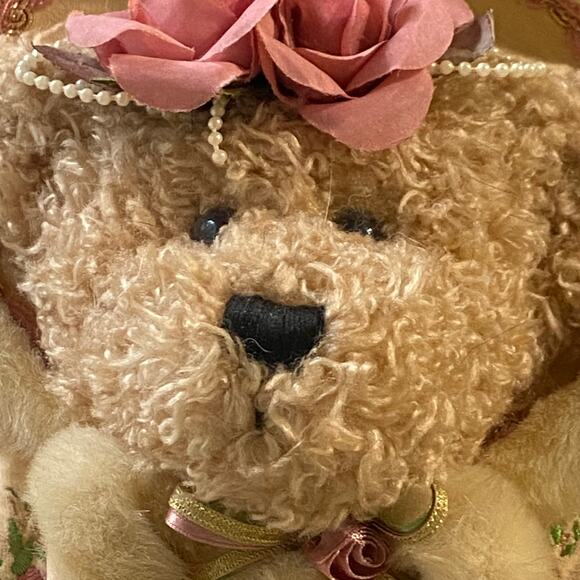 Dan Dee Bear by Louis De Mas with Tag Stuffed Animal Limited Edition Plush Purse - Picture 1 of 7